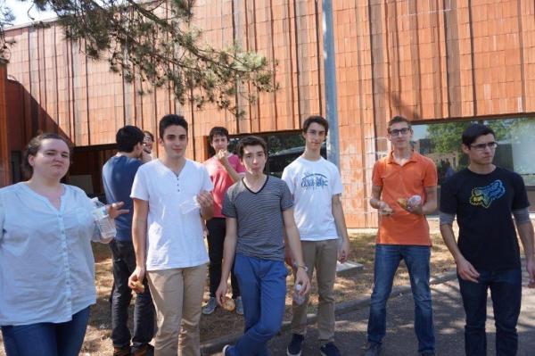 Sortie Golflech 6 - projet Math-Physique 2015